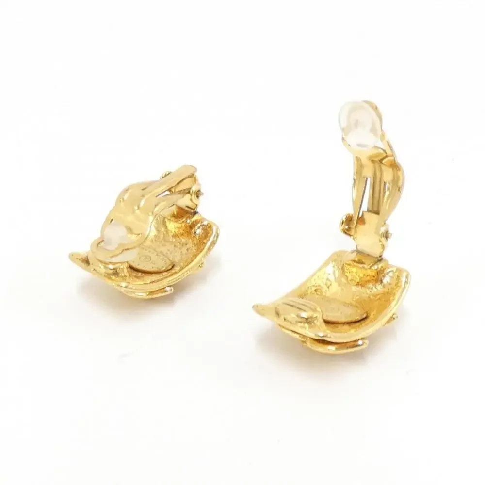 CHANEL Authentic Gold Earrings - Picture 3 of 3